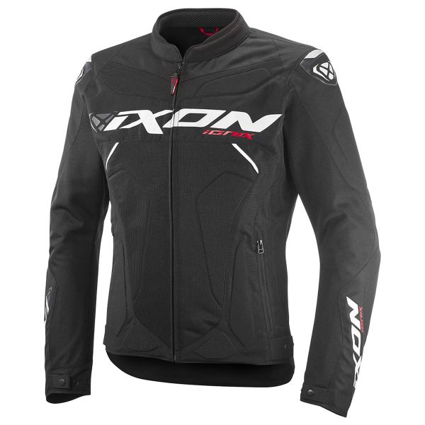 Motorcycle Jackets Ixon Ionix Black White