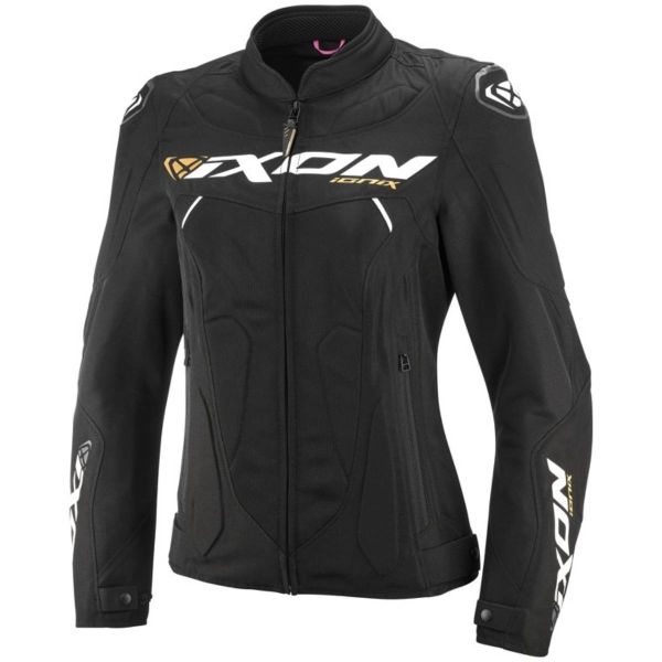 Motorcycle Jackets Ixon Ionix Lady Black White