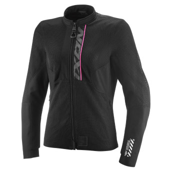 Motorcycle Jackets Ixon Ostro Lady Black Bright Pink