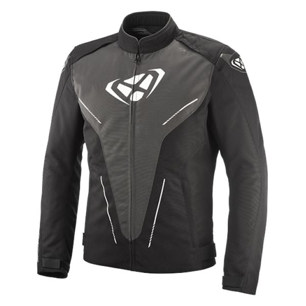 Motorcycle Jackets Ixon Prodigy Black Anthracite White Motorcycle Jackets Ixon Prodigy Black Anthracite White
