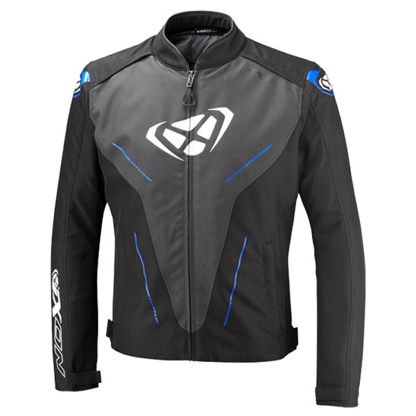 Motorcycle Jackets Ixon Prodigy Black Anthracite Bleue Motorcycle Jackets Ixon Prodigy Black Anthracite Bleue