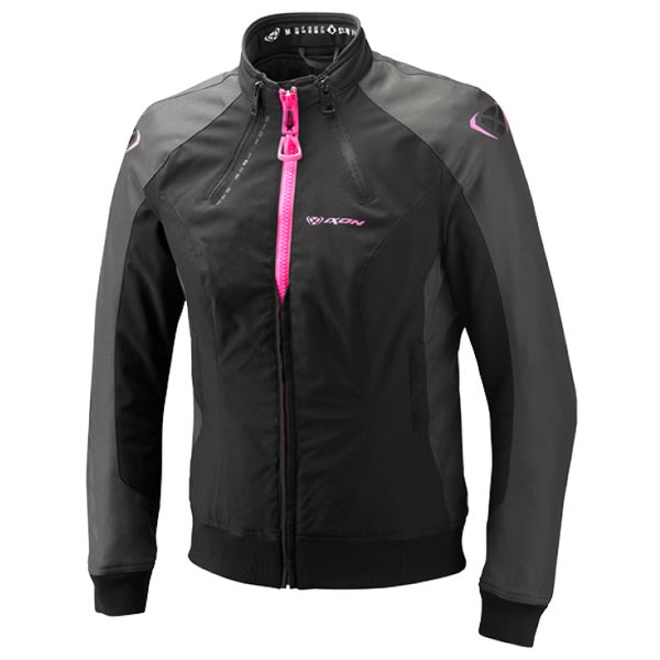 Motorcycle Jackets Ixon Siwa Lady Black Anthracite Pink Motorcycle Jackets Ixon Siwa Lady Black Anthracite Pink