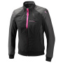 Motorcycle Jackets Ixon Siwa Lady Black Anthracite Pink