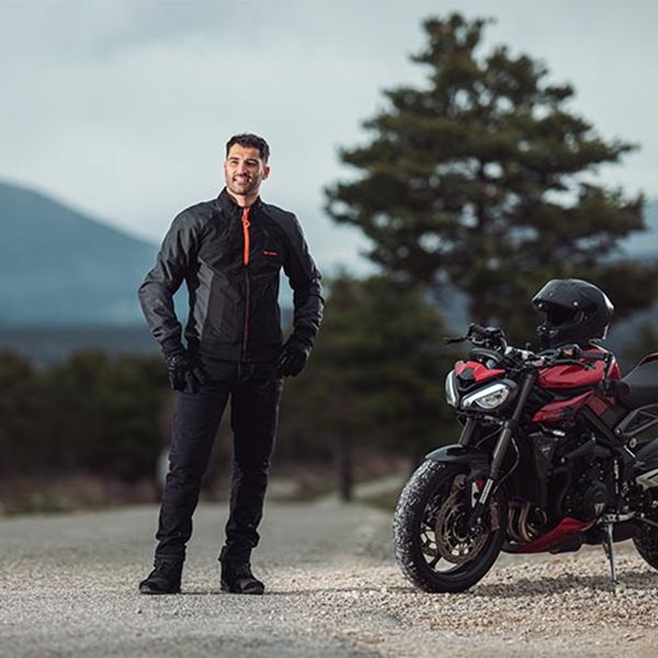 Ixon Siwa Black Anthracite Bright Red