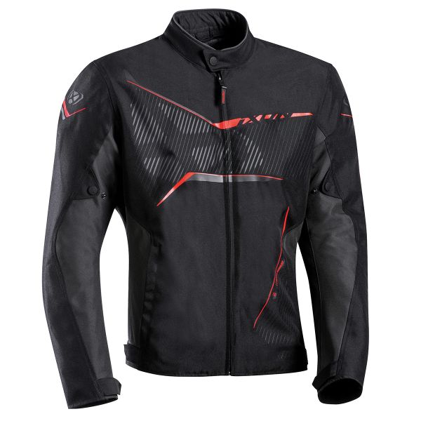 Motorcycle Jackets Ixon Slash Black Grey Red Motorcycle Jackets Ixon Slash Black Grey Red