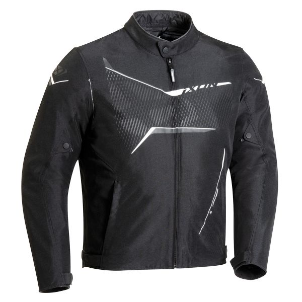 Motorcycle Jackets Ixon Slash C Black White