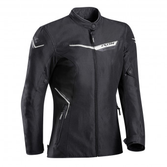 Motorcycle Jackets Ixon Slash Lady Black Silver