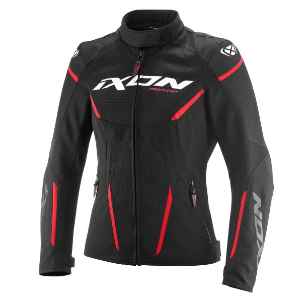 Motorcycle Jackets Ixon Striker 2 Air WP L Black Red
