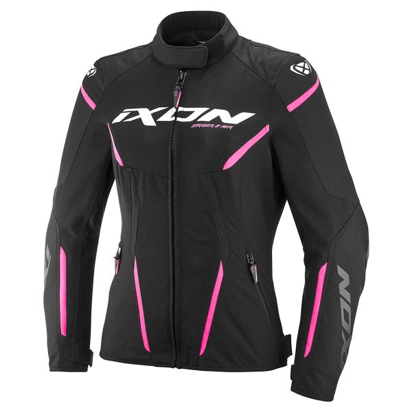 Motorcycle Jackets Ixon Striker 2 Air WP Lady Black Pink Motorcycle Jackets Ixon Striker 2 Air WP Lady Black Pink