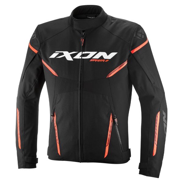 Motorcycle Jackets Ixon Striker 2 Black Orange