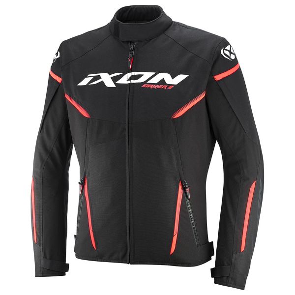 Motorcycle Jackets Ixon Striker 2 Black White Red