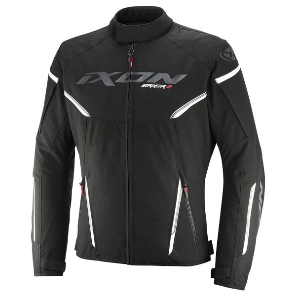 Motorcycle Jackets Ixon Striker 2 Black White