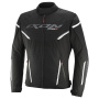 Motorcycle Jackets Ixon Striker 2 Black White