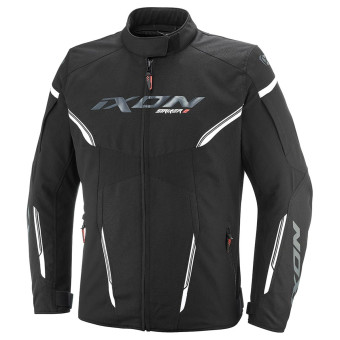 Motorcycle Jackets Ixon Striker 2 C Lady Black White