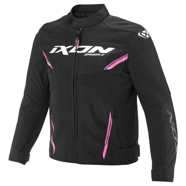 Motorcycle Jackets Ixon Striker 2 Kid Black Bright Pink