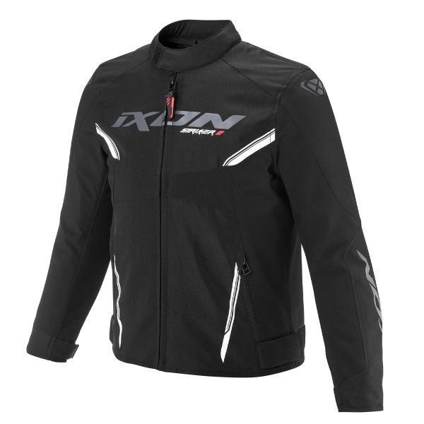 Motorcycle Jackets Ixon Striker 2 Kid Black White