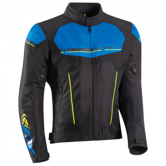Motorcycle Jackets Ixon T-Rex Black Blue Yellow