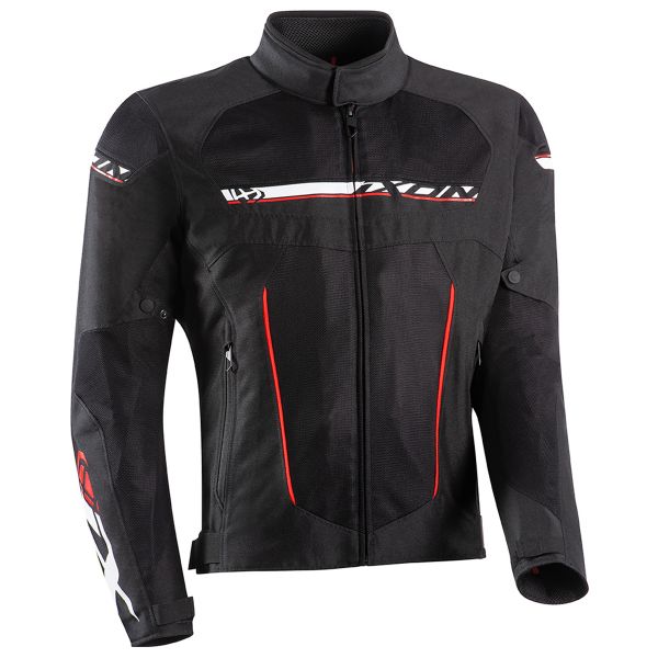 Motorcycle Jackets Ixon T-Rex Black White Red