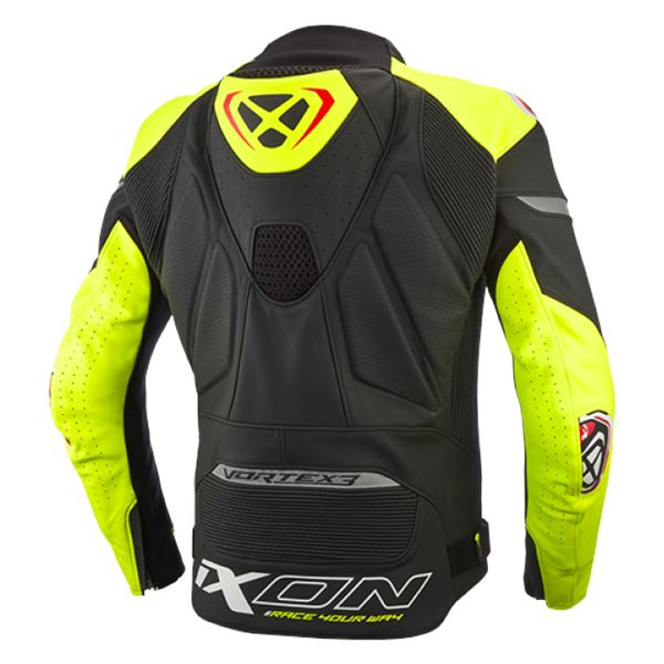 Ixon Vortex 3 Jacket Black Bright Yellow