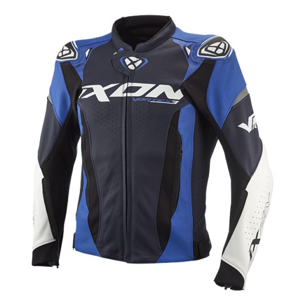 Motorcycle Jackets Ixon Vortex 3 Jacket Blue White Motorcycle Jackets Ixon Vortex 3 Jacket Blue White