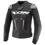 Motorcycle Jackets Ixon Vortex 3 Jacket Lady Black White Gold