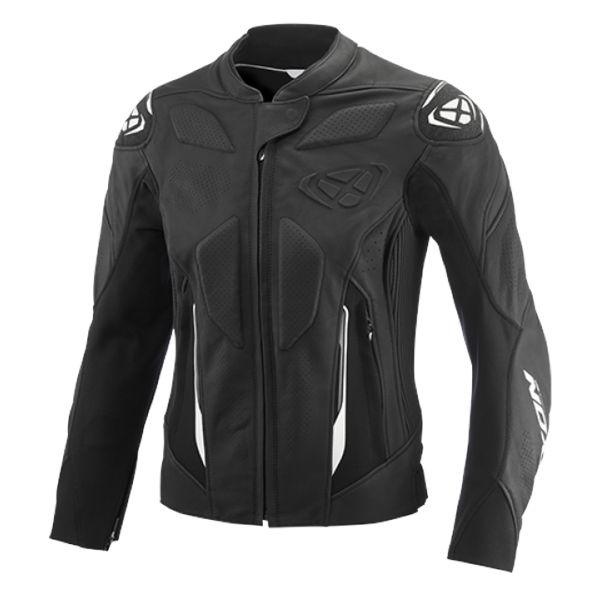 Motorcycle Jackets Ixon Wonder-Sp L Black White Motorcycle Jackets Ixon Wonder-Sp L Black White