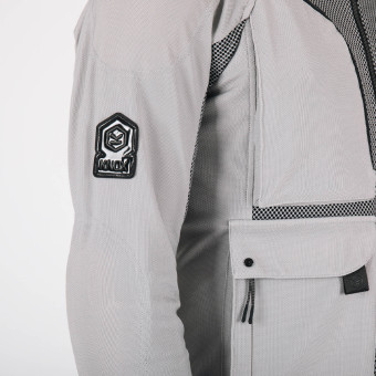 Knox Armoured Tor Shirt Light Grey