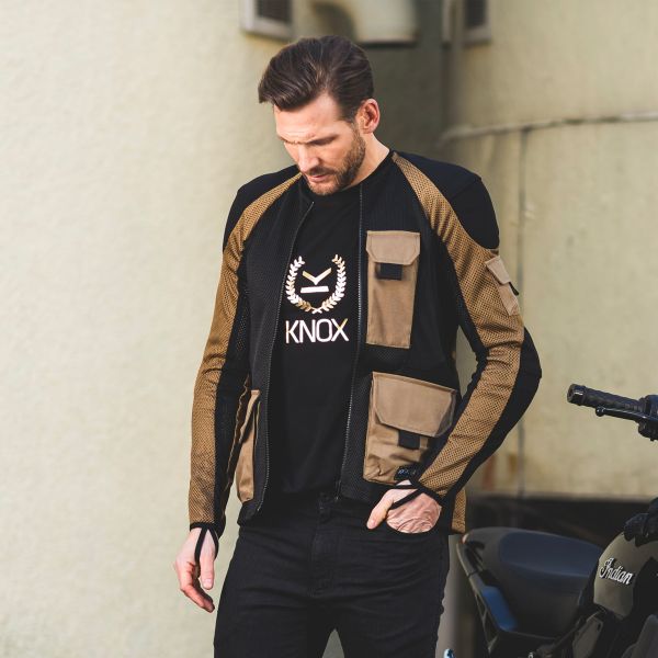 Motorcycle jacket Knox Urbane Pro MK2 Utility Black at the best