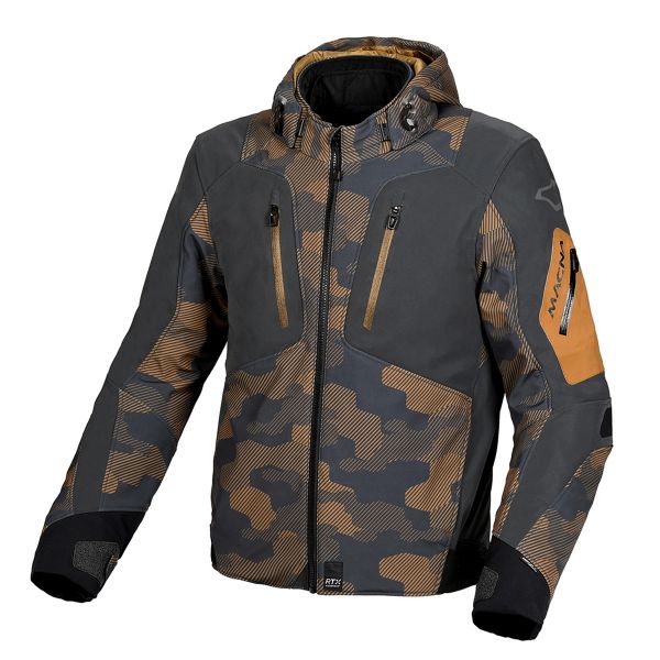 Motorcycle Jackets Macna Angle Brown Grey