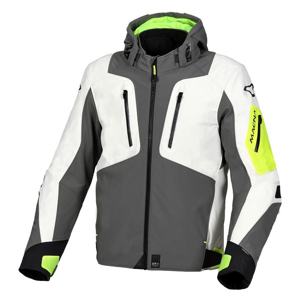 Motorcycle Jackets Macna Angle Grey Yellow
