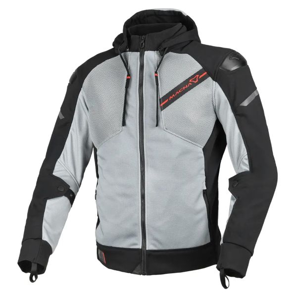 Motorcycle Jackets Macna Brero Grey Black