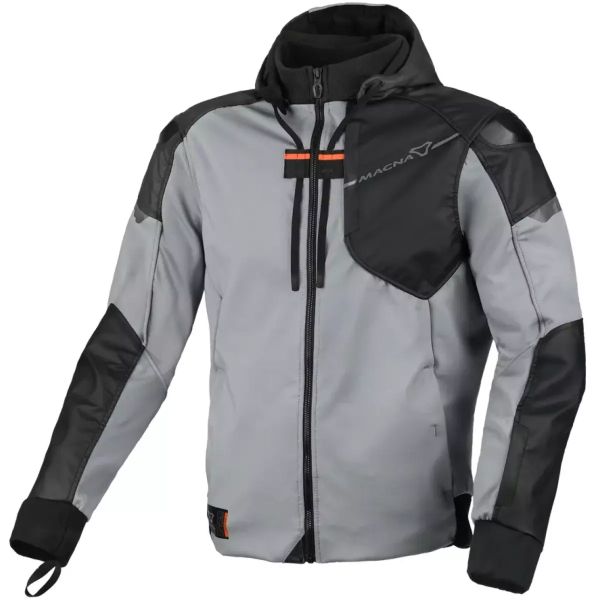 Motorcycle Jackets Macna Distec Grey Black