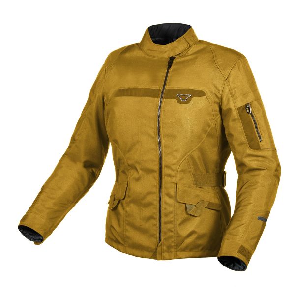 Motorcycle Jackets Macna Evora Ochre Yellow Motorcycle Jackets Macna Evora Ochre Yellow
