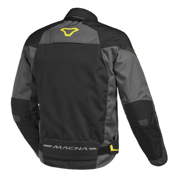 Motorcycle jacket Macna Solute Yellow Fluo at the best price iCasque