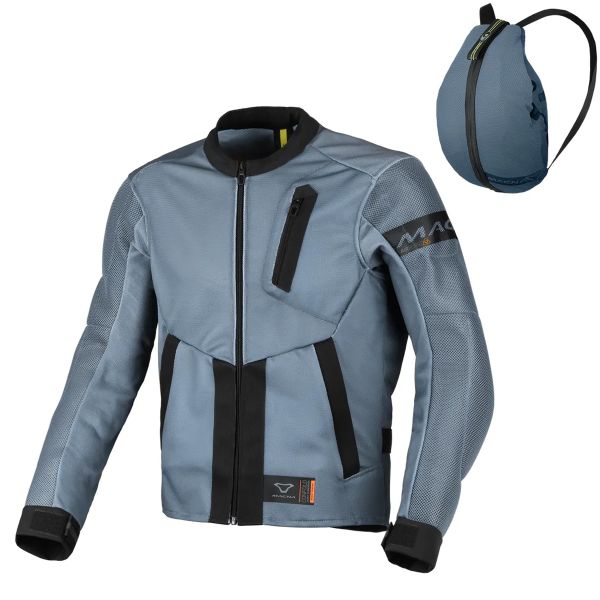 Motorcycle Jackets Macna Torido Black Gray