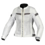 Motorcycle Jackets Macna Velotura Woman Light Grey