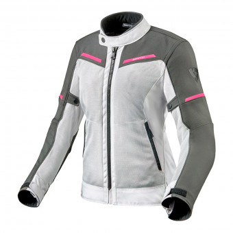 Motorcycle Jackets REV'IT Airwave 3 Ladies Silver Pink