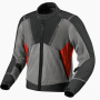 Motorcycle Jackets REV'IT Airwave 4 Anthracite Red