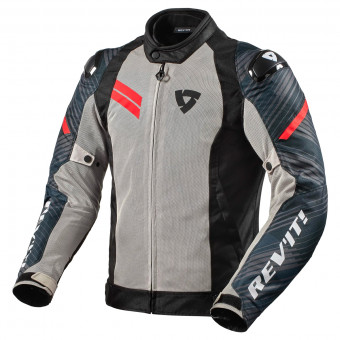 Motorcycle Jackets REV'IT Apex Air Black Neon Red