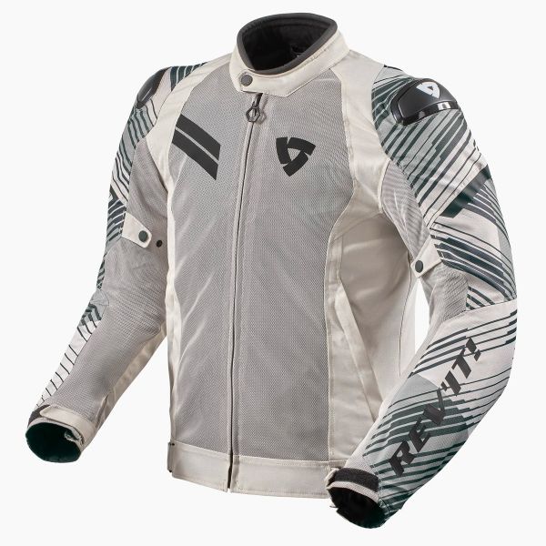 Motorcycle Jackets REV'IT Apex Air Grey Black