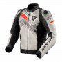 Motorcycle Jackets REV'IT Apex H2O Grey Neon Red