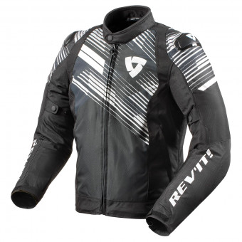Motorcycle Jackets REV'IT Apex TL Black White