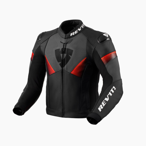 Motorcycle Jackets REV'IT Argon 2 Black Neon Red