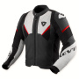 Motorcycle Jackets REV'IT Automate Black Light Grey