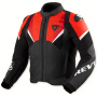 Motorcycle Jackets REV'IT Automate Black Neon Red
