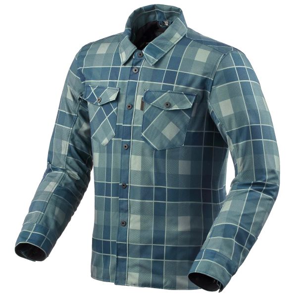 Motorcycle Jackets REV'IT Bison 2 H2O Navy Motorcycle Jackets REV'IT Bison 2 H2O Navy