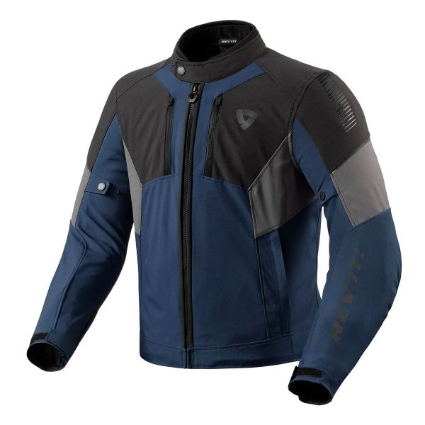 Motorcycle Jackets REV'IT Catalyst H2O Blue Black Motorcycle Jackets REV'IT Catalyst H2O Blue Black