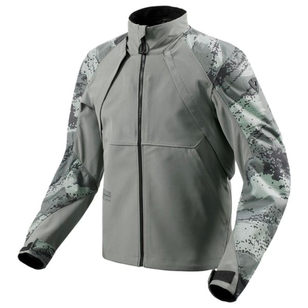 Motorcycle Jackets REV'IT Continent WB Mid Grey Motorcycle Jackets REV'IT Continent WB Mid Grey