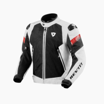 Motorcycle Jackets REV'IT Control Air H2O White Black