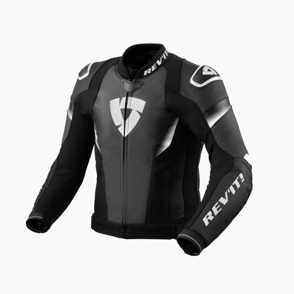 Motorcycle Jackets REV'IT Control Black White